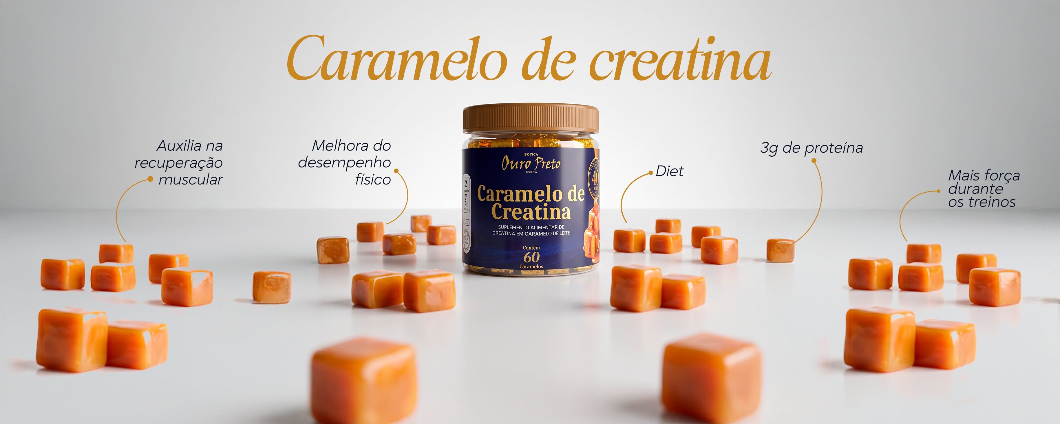 Caramelo de Creatina — Botica Ouro Preto